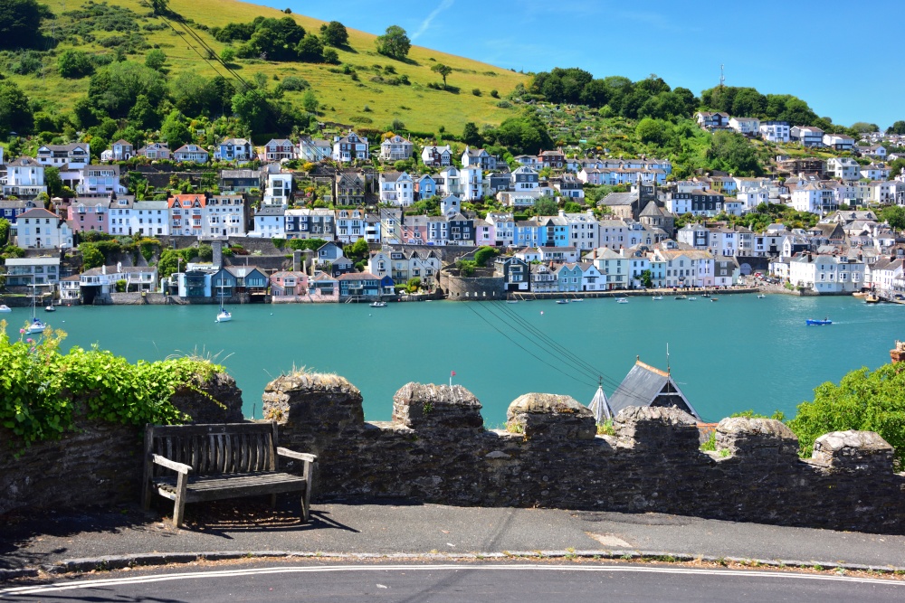 View Across the River Dart to Fort Bayard and Dartmouth
