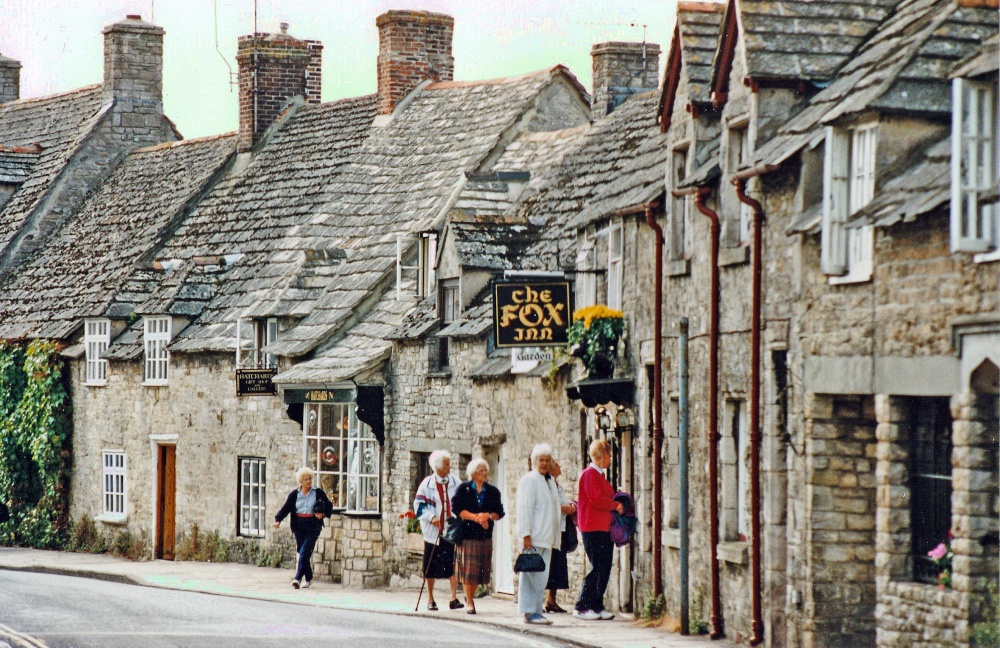 Corfe Castle village