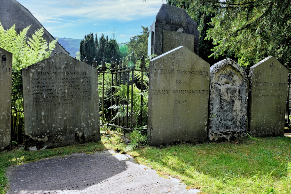 William Wordsworth's Family Grave in Grasmere
