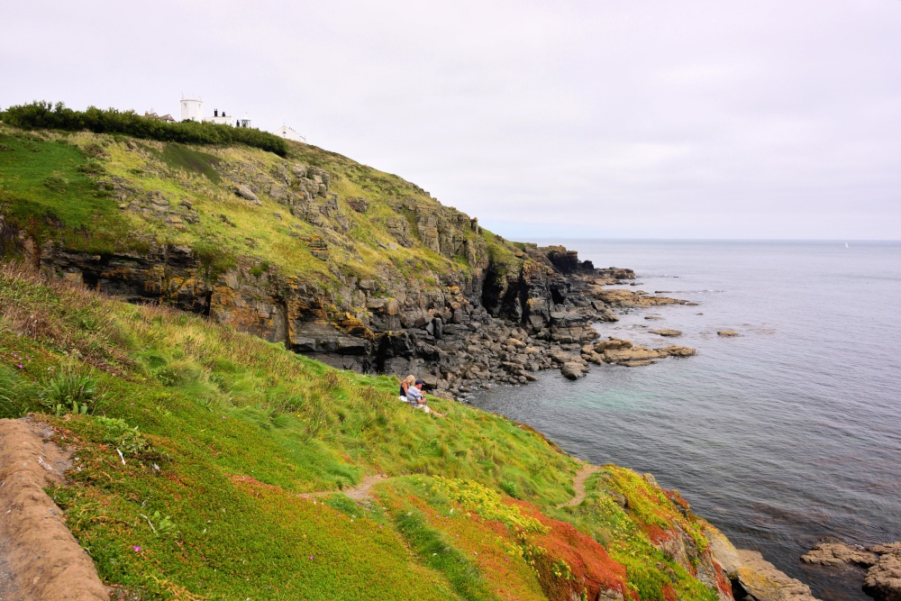 Photograph of Lizard Point and its Lighthouse