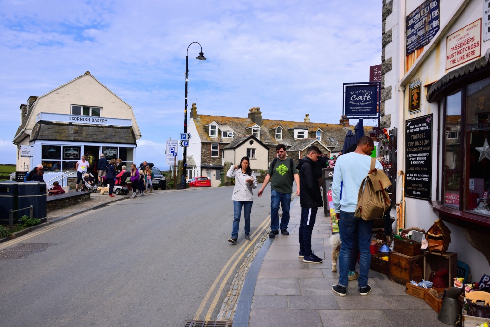 A Top Cornish Tourist Attraction, Tintagel is Constantly Busy