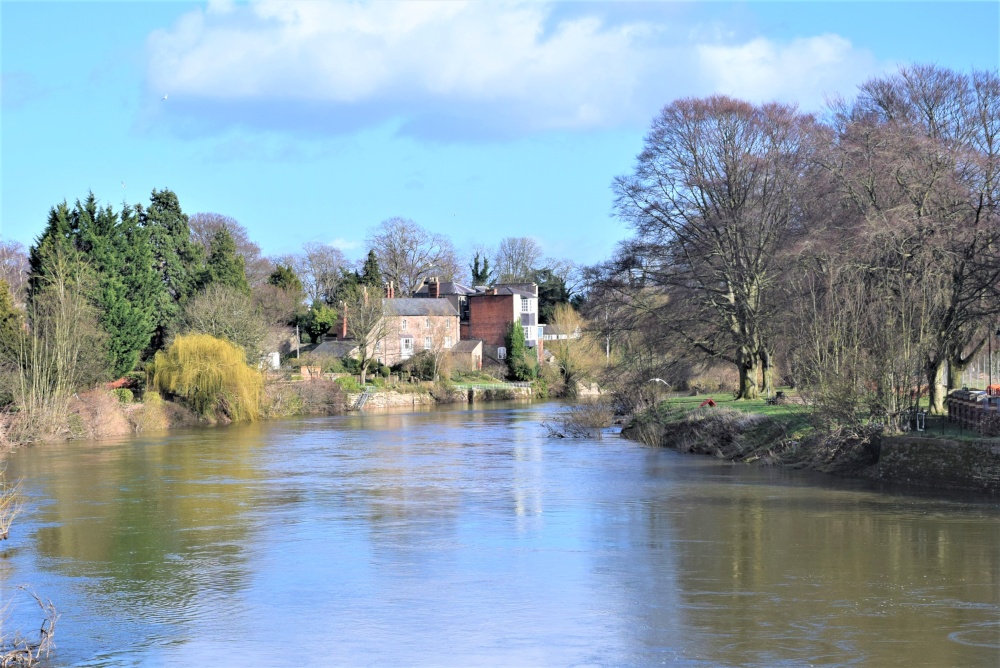 Photograph of The River Wye at Hereford.