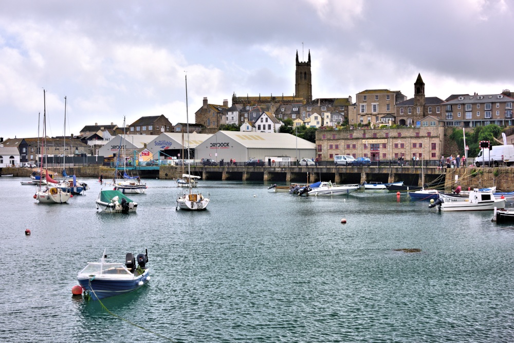 First View of Penzance Quay