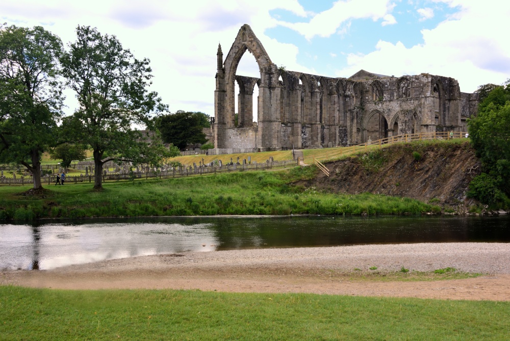Bolton Abbey View Across the River Wharfe