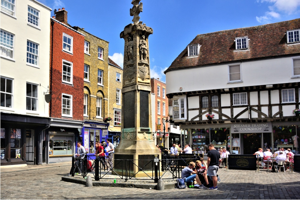 The War Memorial at the Christchurch Cathedral Gate