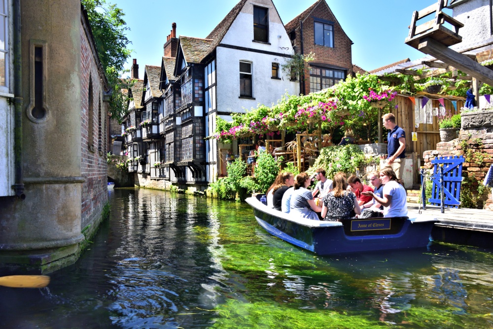 You Can Take a River Tour from Next to the Huguenot Weaver's Houses at King's Bridge on High Street