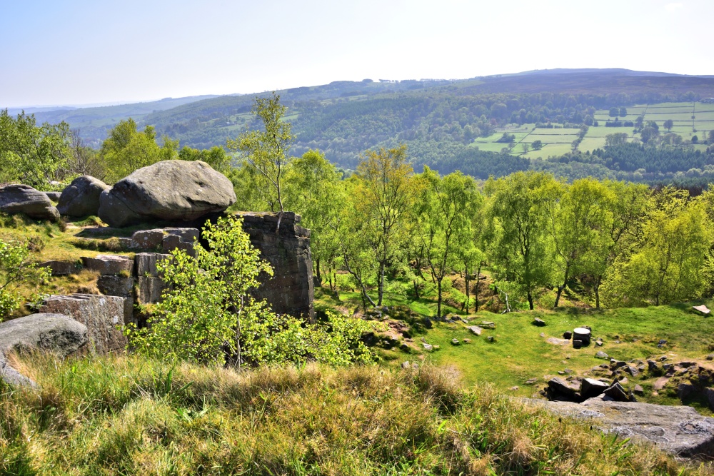 Looking South from Surprise View Near Hathersage