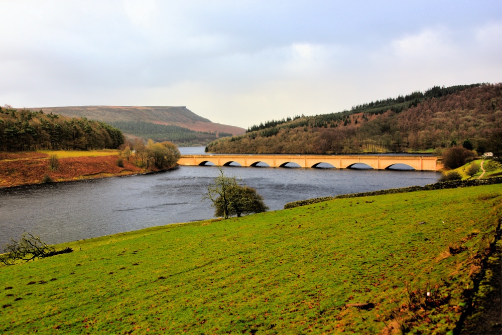 The Snake Road Bridge Between Lower Derwent and Ladybower Reservoirs