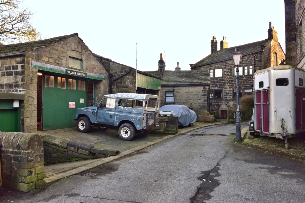 Photograph of The Heptonstall Village Garage