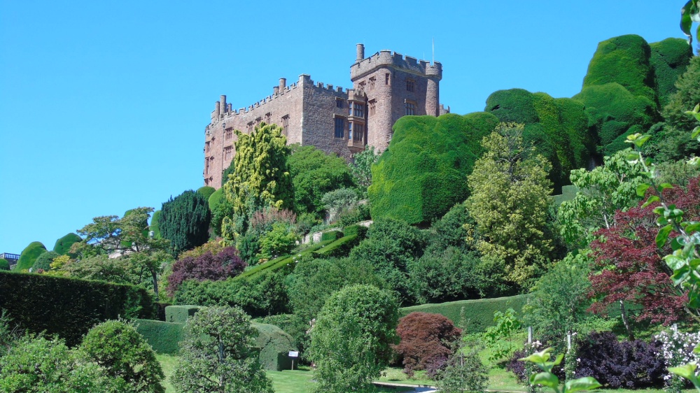 Powis Castle & Terrace Garden. photo by John Savery