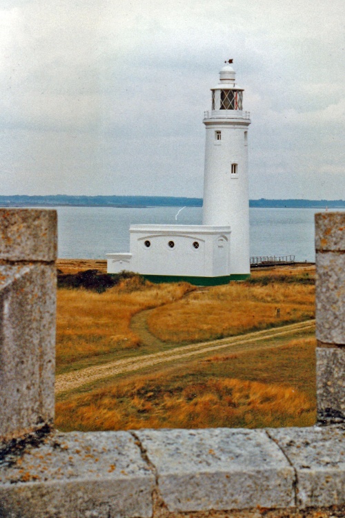 Hurst High Lighthouse from Hurst Castle