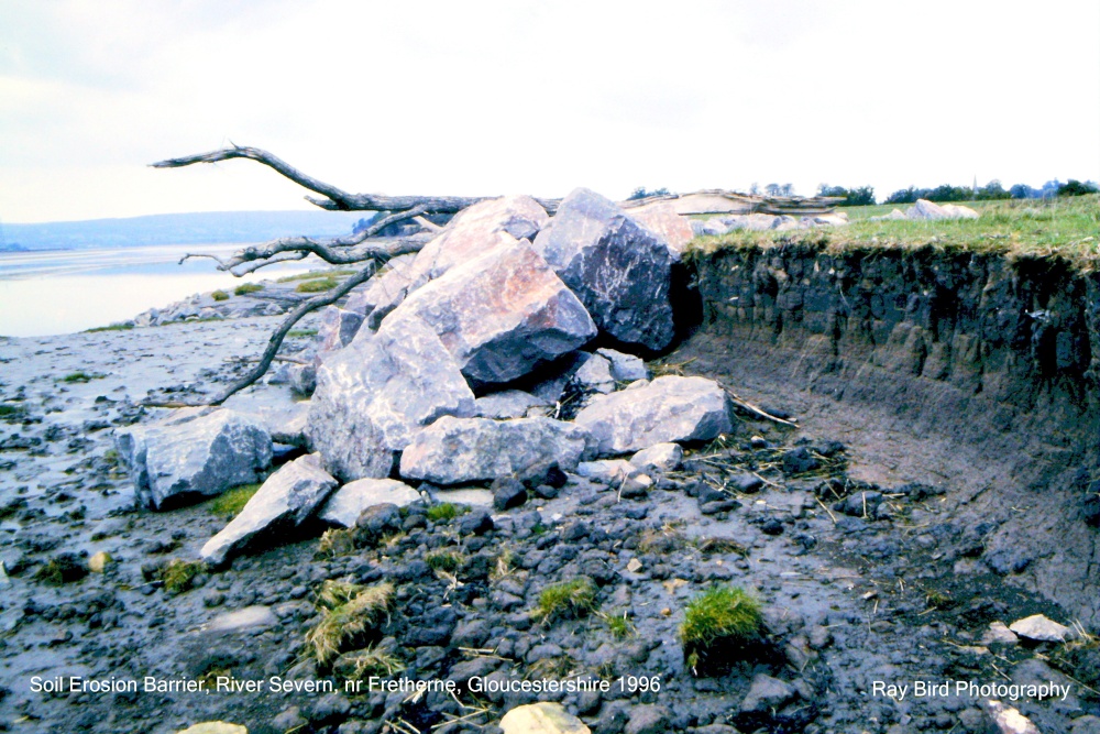Soil Prevention Bank Barrier, River Severn, nr Fretherne, Gloucestershire 1996