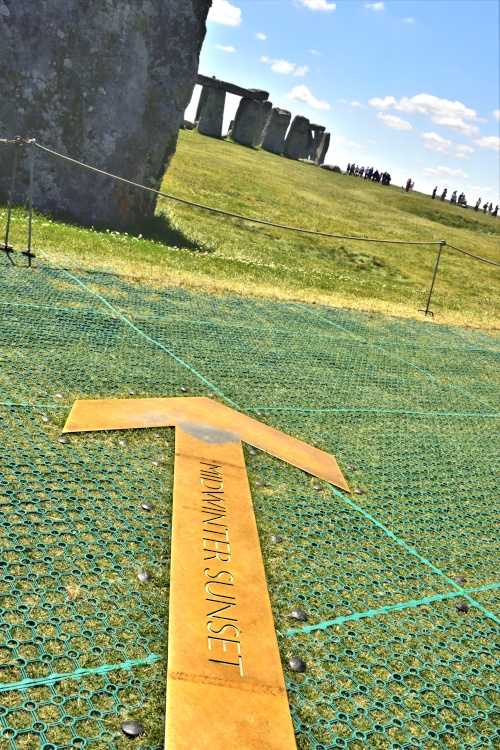 The Midwinter Sunset Marker at Stonehenge