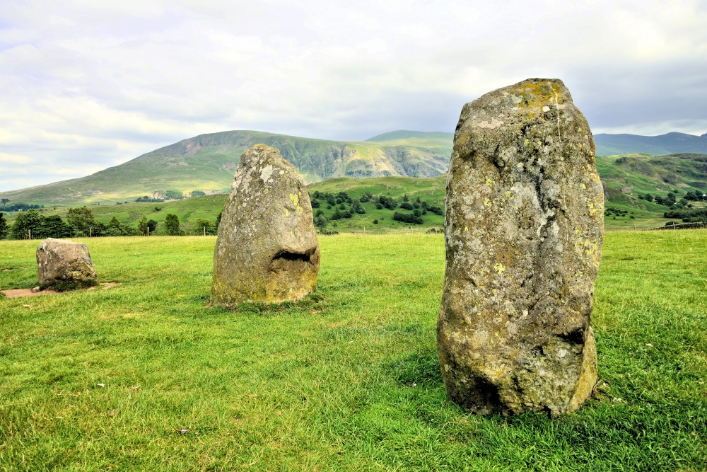 Castlerigg Stone Circle Close-up photo by Alan Whitehead