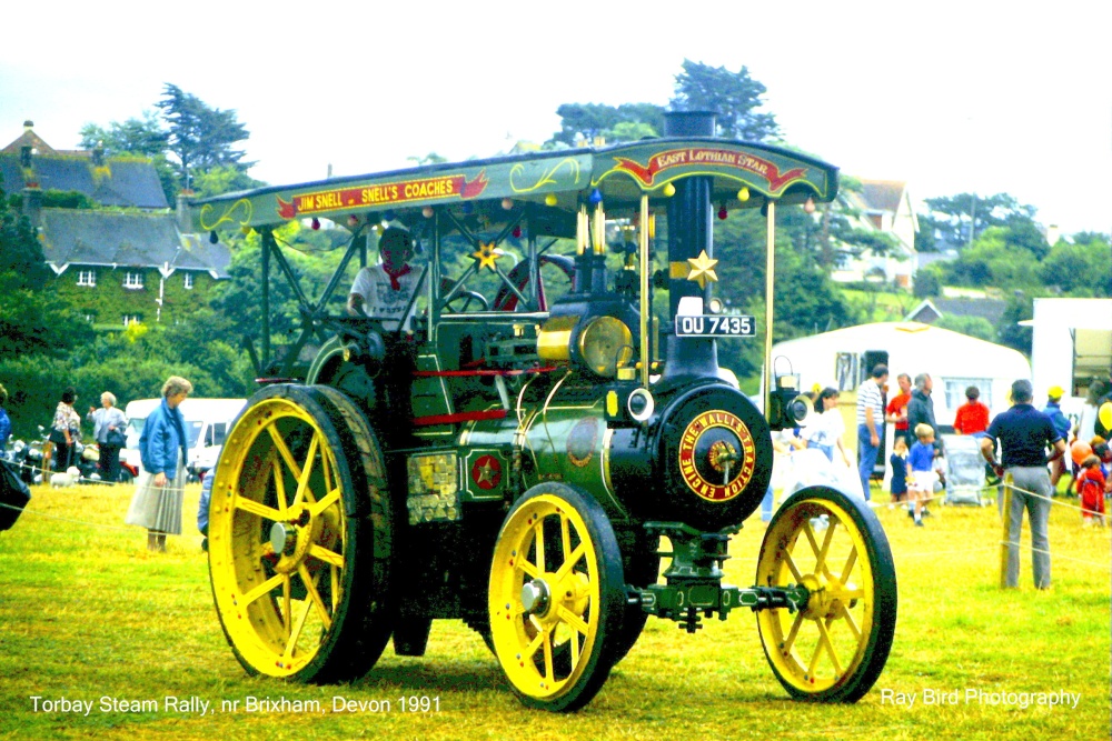 Torbay Steam Rally, nr Brixham, Devon 1991