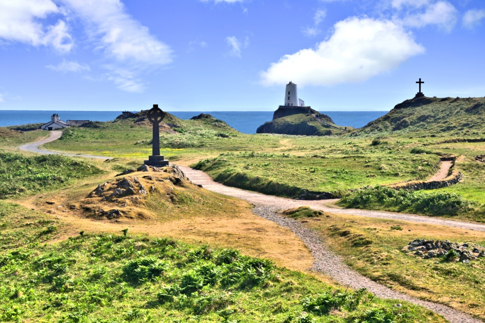 The St Dwynwen Crosses on the Llanddwyn Peninsular