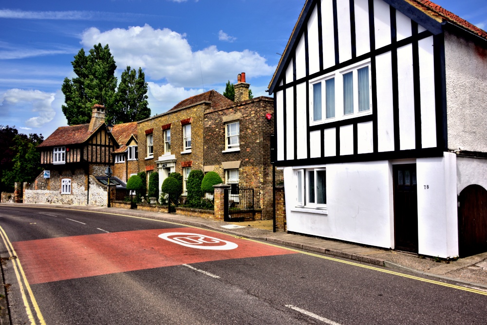 Another Mixture of Medieval Architecture Styles, These are on Strand Street