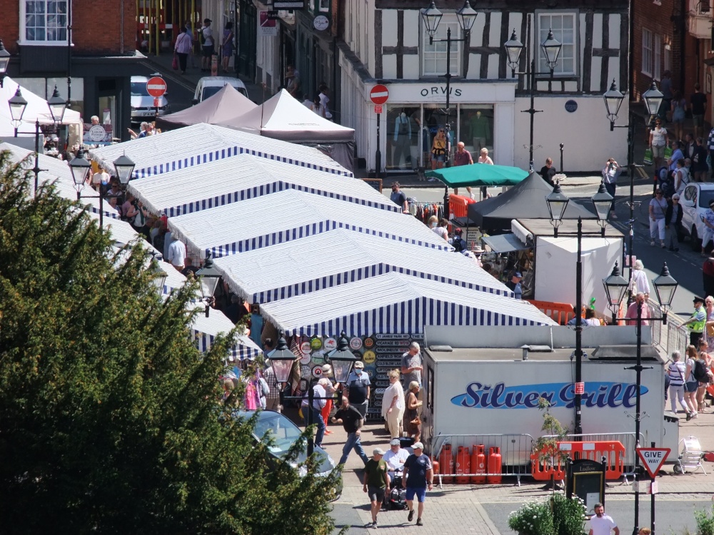 Photograph of Ludlow market