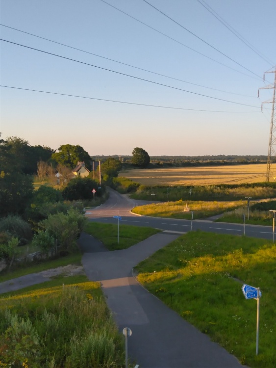 A Perfect Evening in the village of Burton near Christchurch