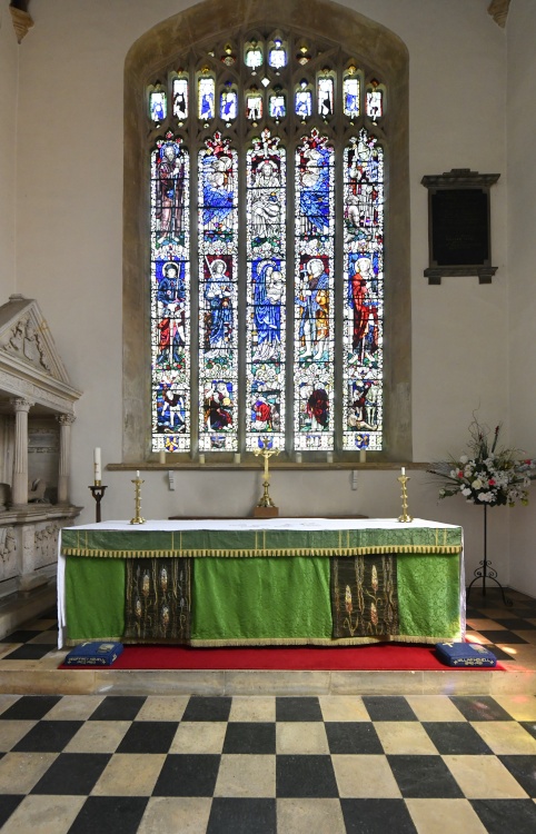 Memorial window at St. James Church, Chipping Campden