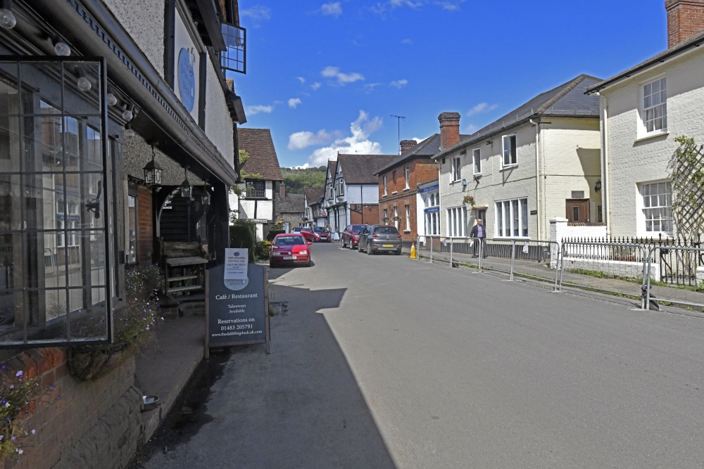 The Village of Shere in Surrey