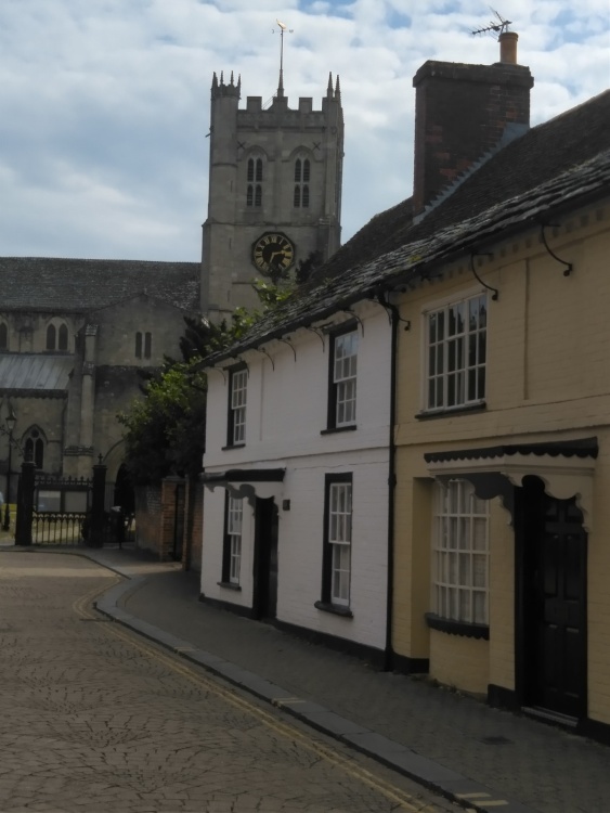 Church Street and the Priory in Christchurch