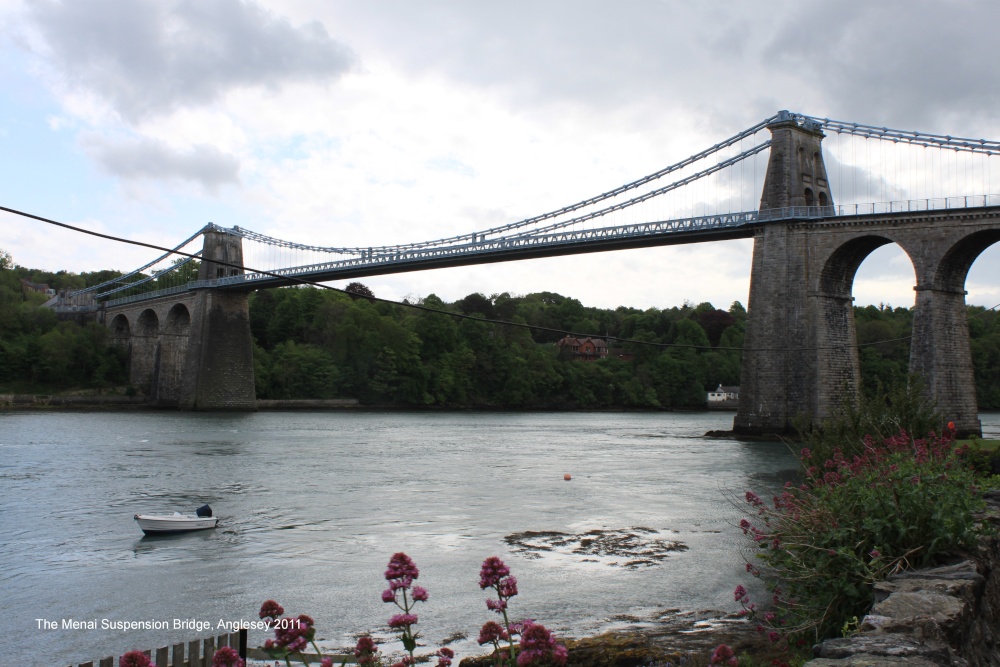 Photograph of The Menai Suspension Bridge