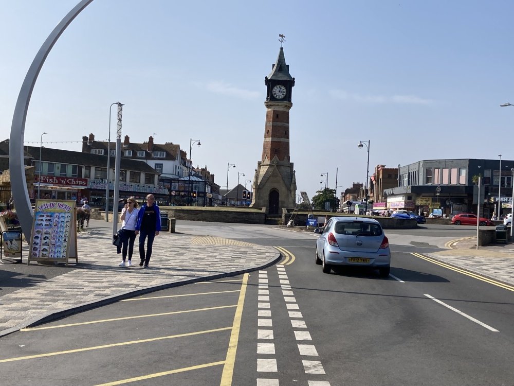 Clock tower Skegness Lincolnshire