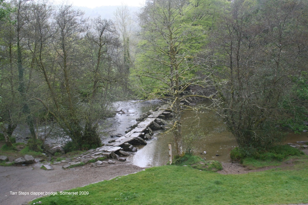Tarr Steps clapper bridge