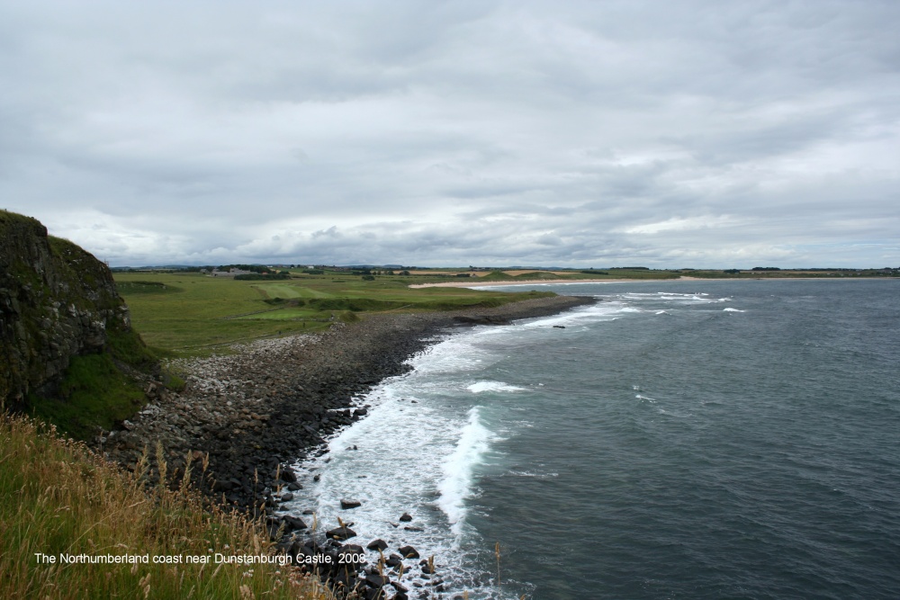 The Northumberland Coast near Dunstanburgh Castle