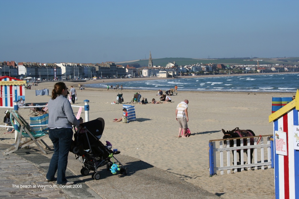 The beach at Weymouth
