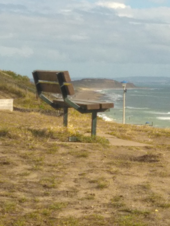 The bench with the best view in Southbourne