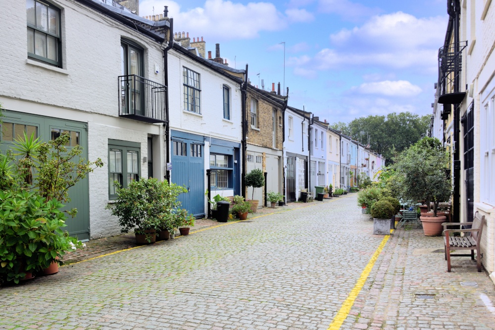 Cranley Mews in South Kensington