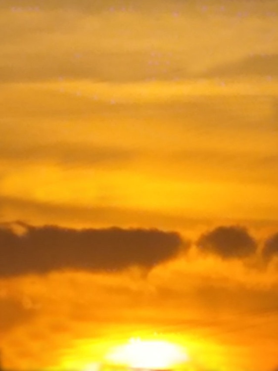 Sunset in Somerford in Christchurch