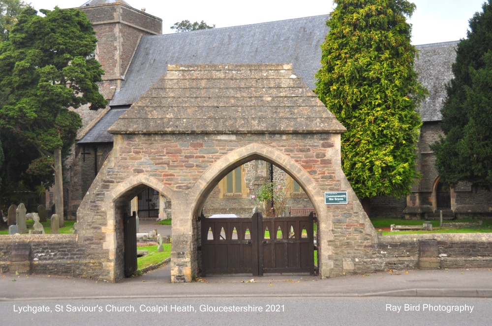 Photograph of Lychgate, St Saviour's Church, Coalpit Heath, Gloucestershire 2021