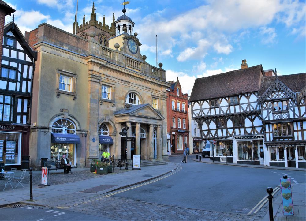 Photograph of Ludlow,  part of High Street