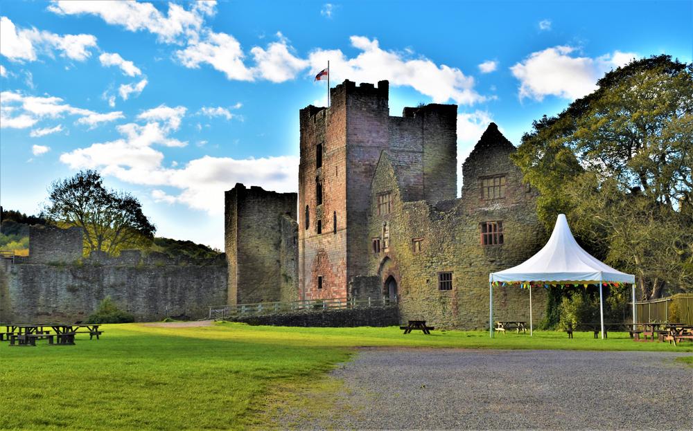 Photograph of Ludlow Castle.