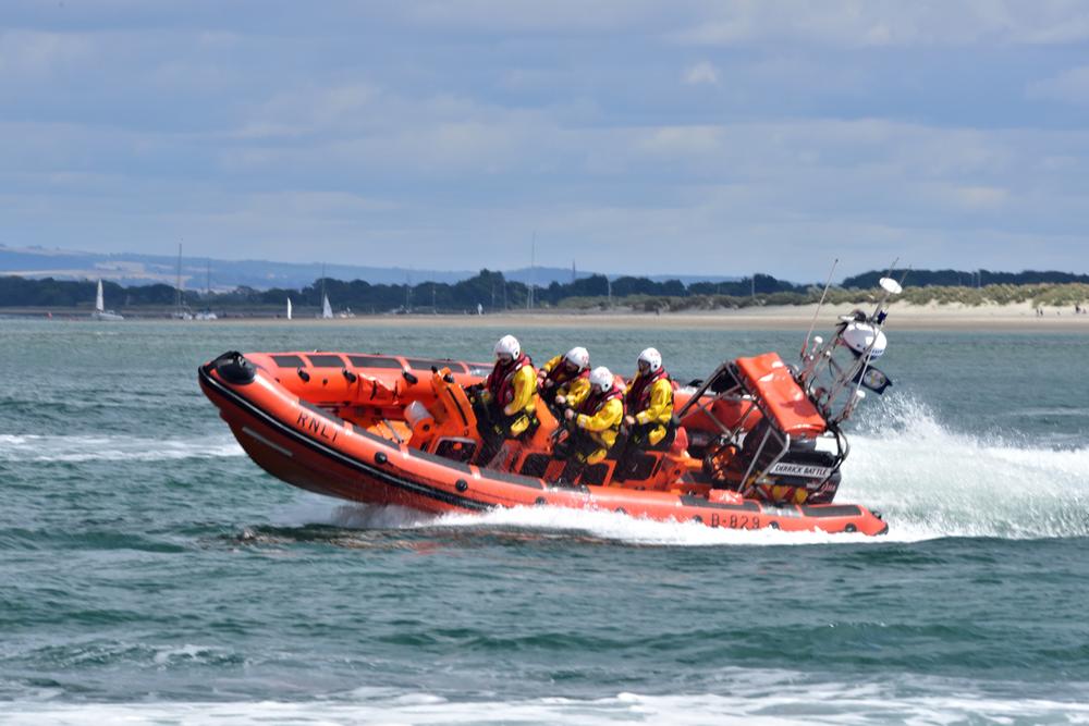 Hayling Island Rescue Boat Demonstration