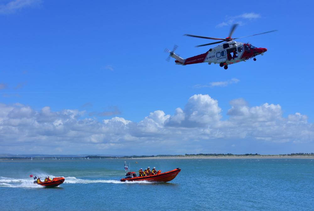 Combined Display by the Rescue Teams at Hayling Island