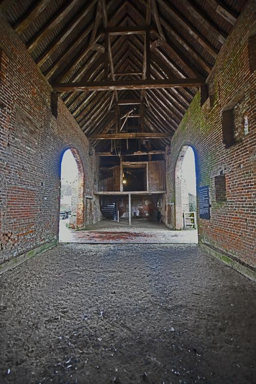 The barn at Sissinghurst Castle Gardens