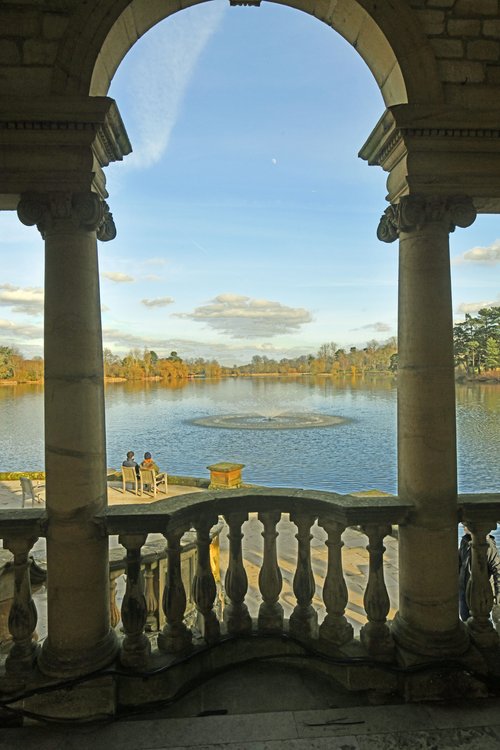 The Lake at Hever Castle Garden