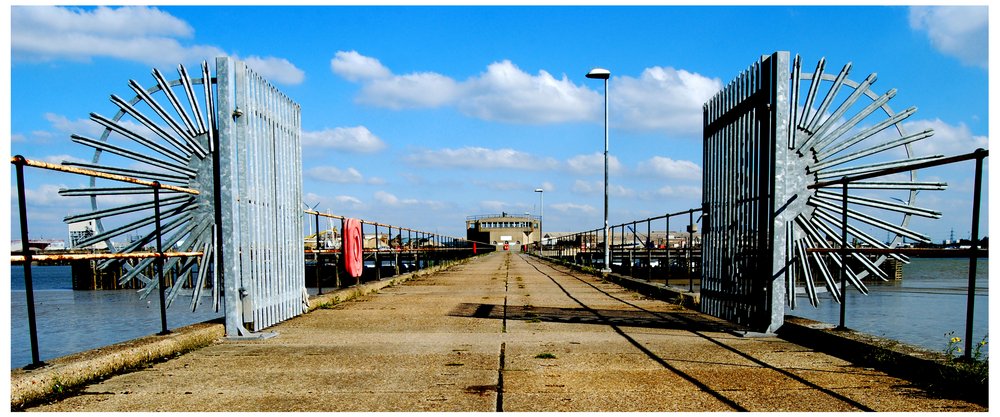 Pier at Thamesmead