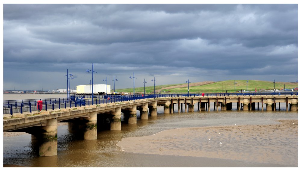 Photograph of A pier on the Thames