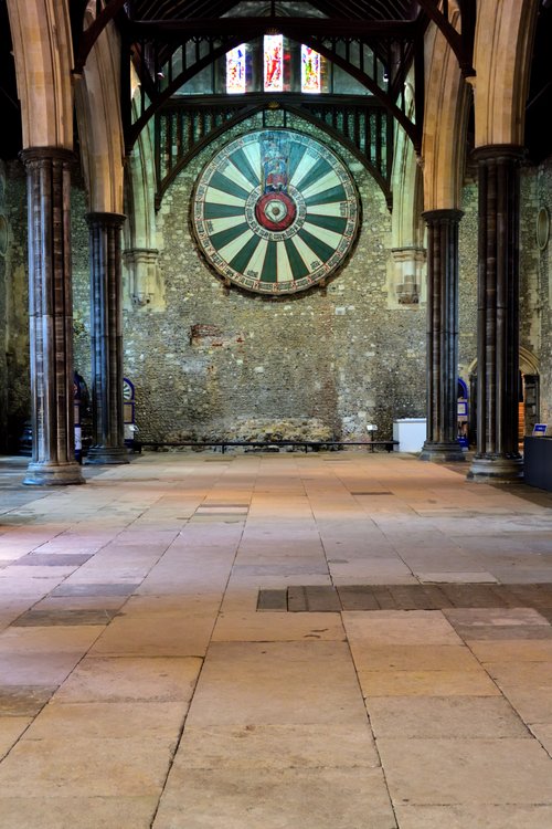 The Long Gallery in the Great Hall of Winchester