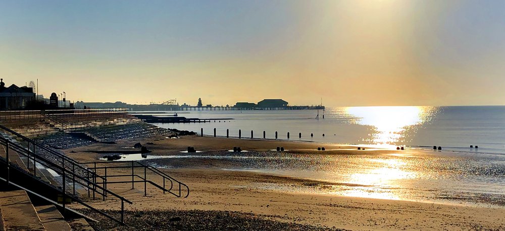 Photograph of Clacton Beach