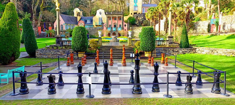 Portmeirion village.