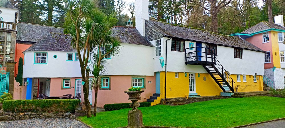 Portmeirion village.