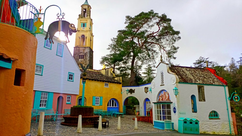 Portmeirion village.