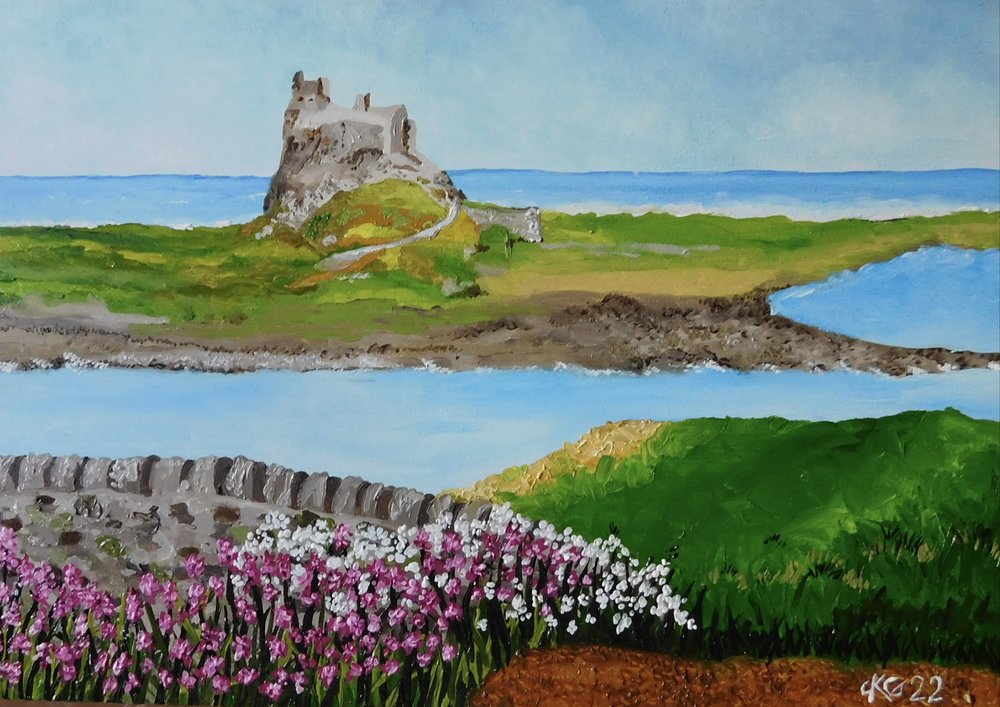 Photograph of Holy Island Castle