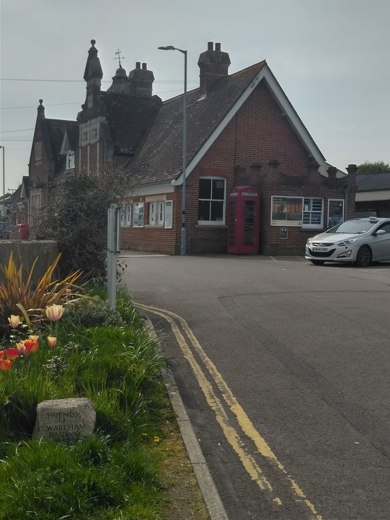 Station building in Wareham